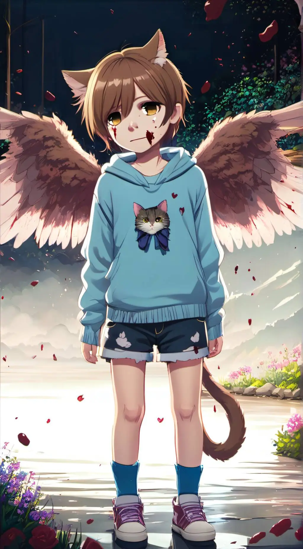 ai character: Ashley background