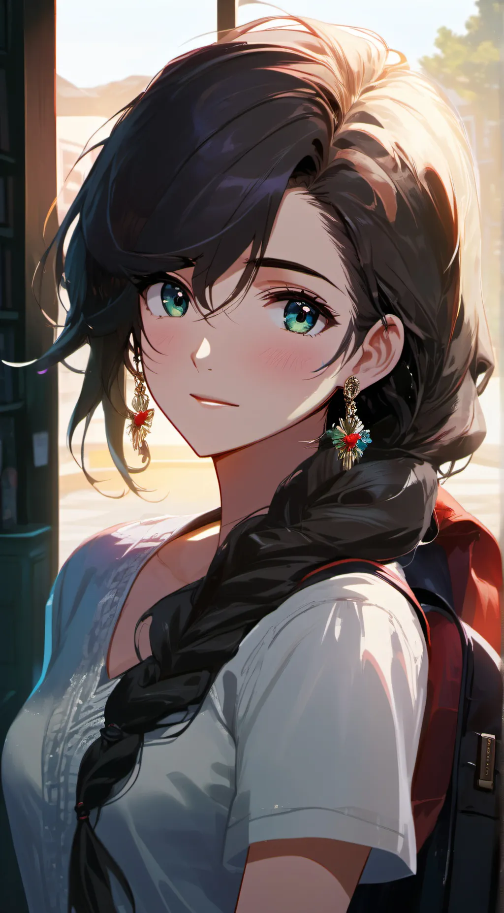 ai character: Aria background
