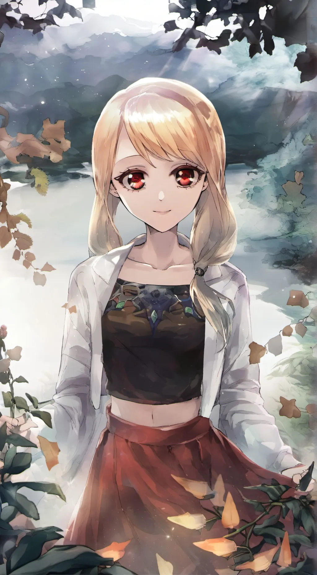 ai character: Ruby background