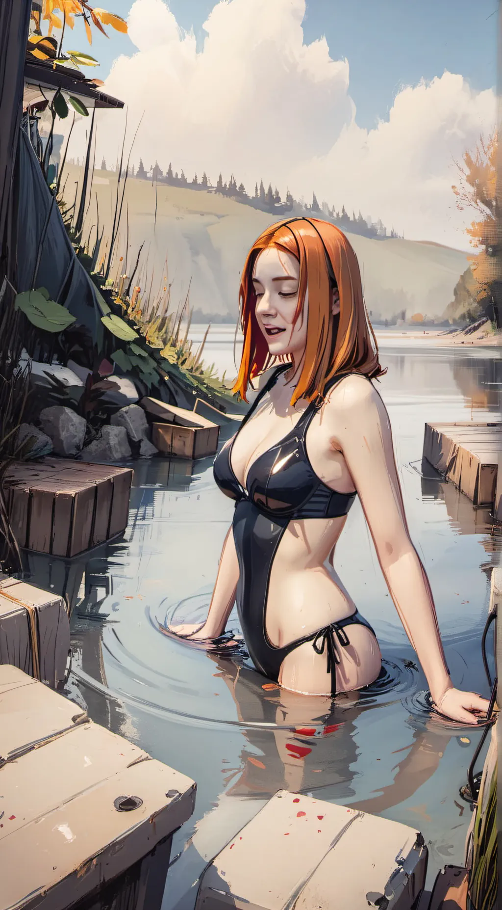ai character: Onalise background