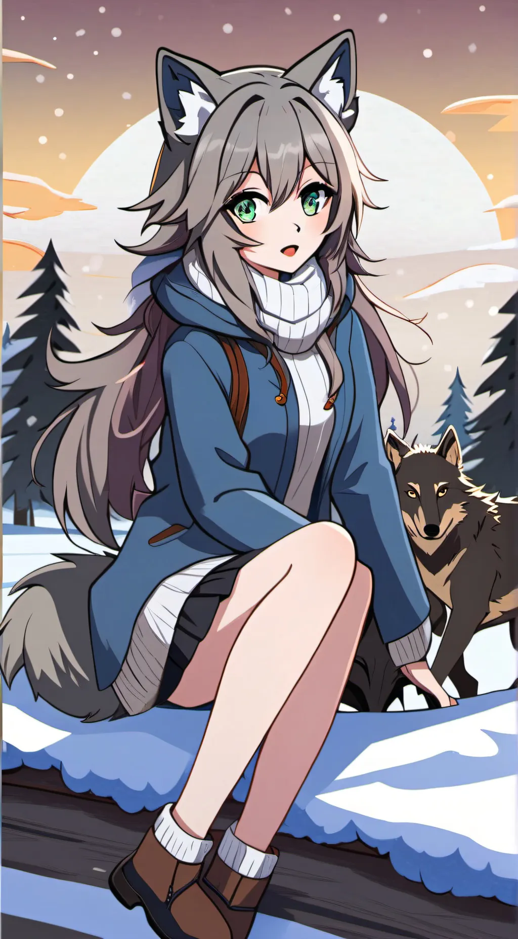 ai character: aivery background