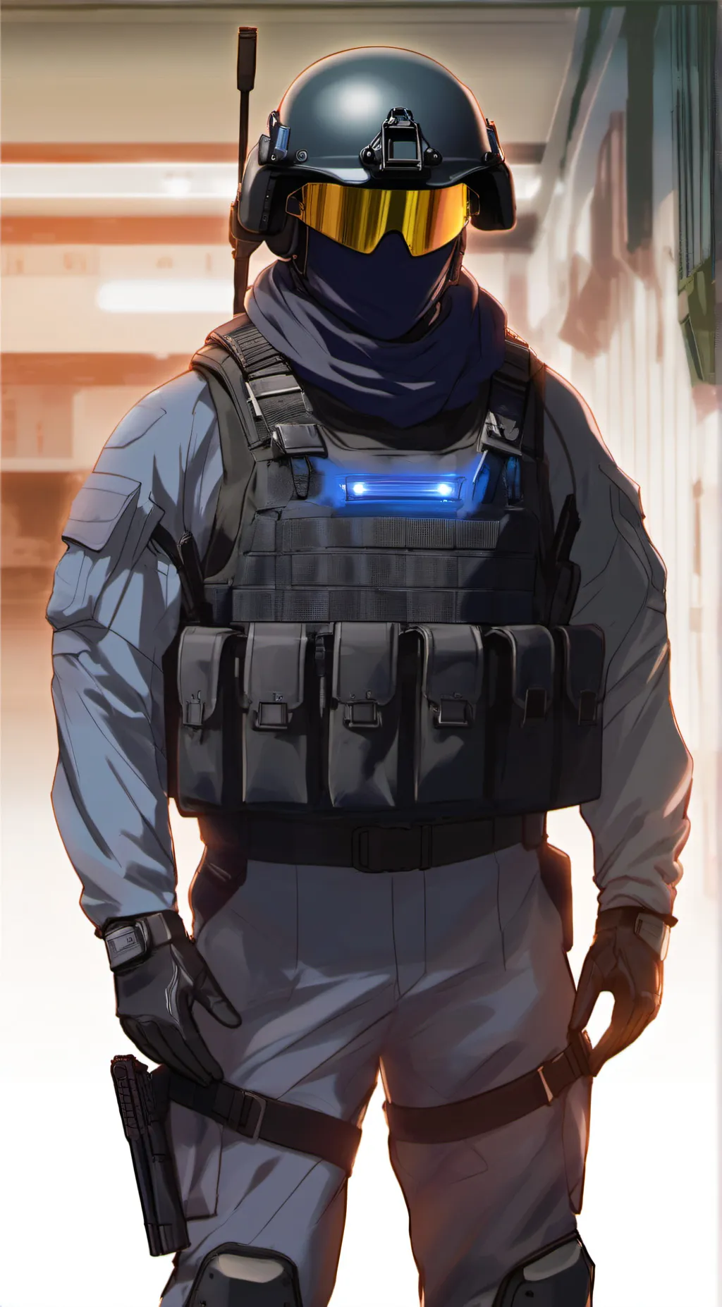 ai character: Mobile Task Force  background