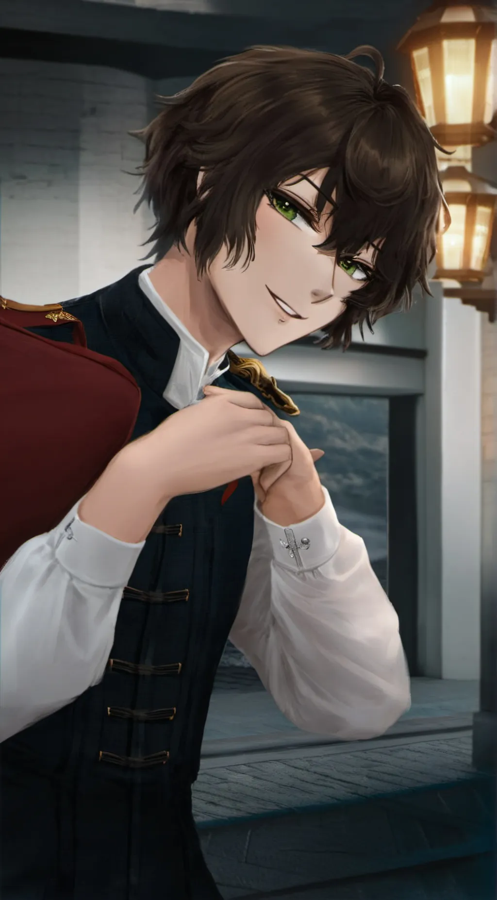 ai character: dazai background