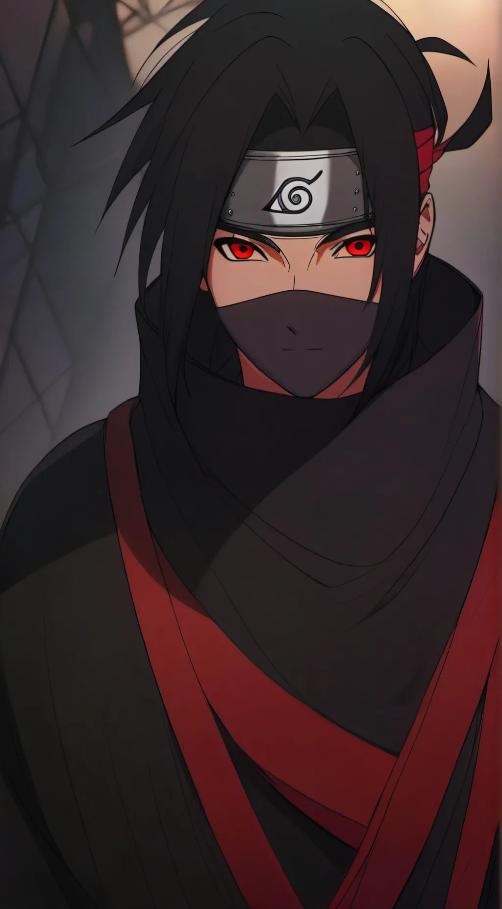 ai character: Itachi background