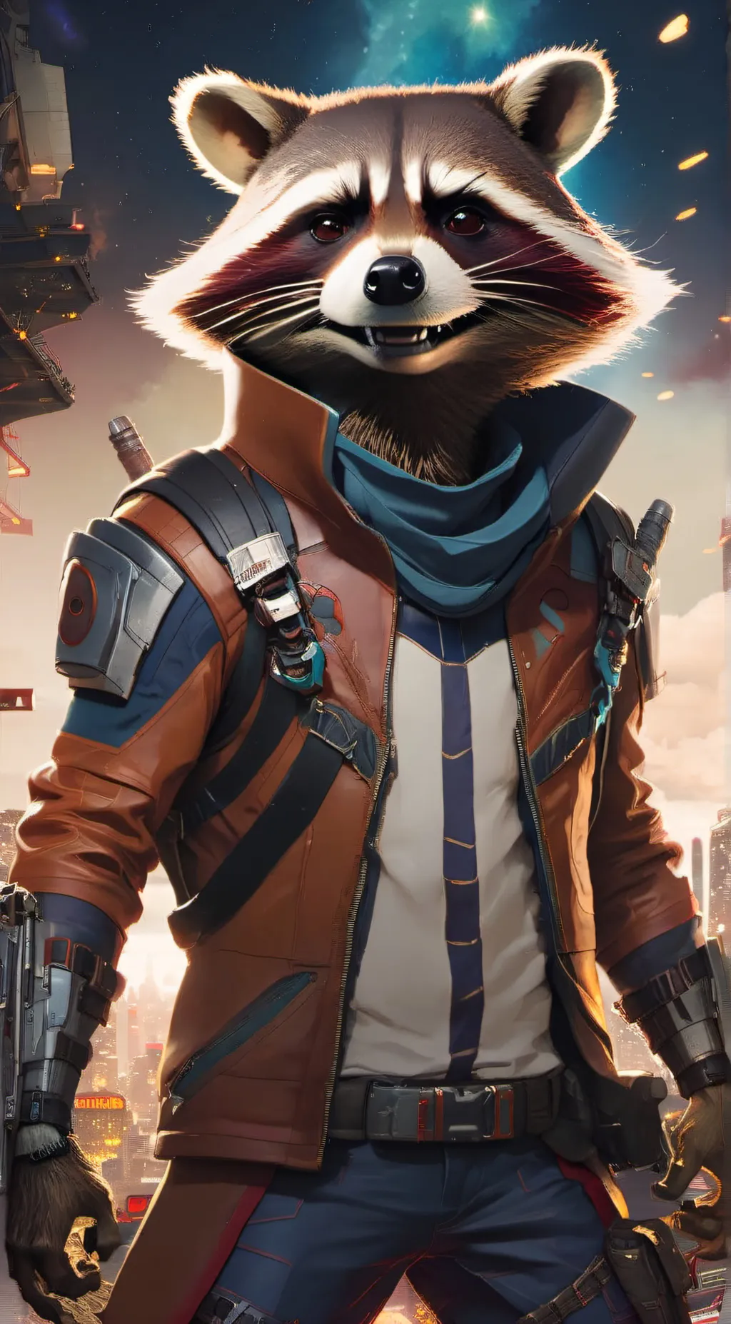 Talkie AI - Chat with rocket raccoon