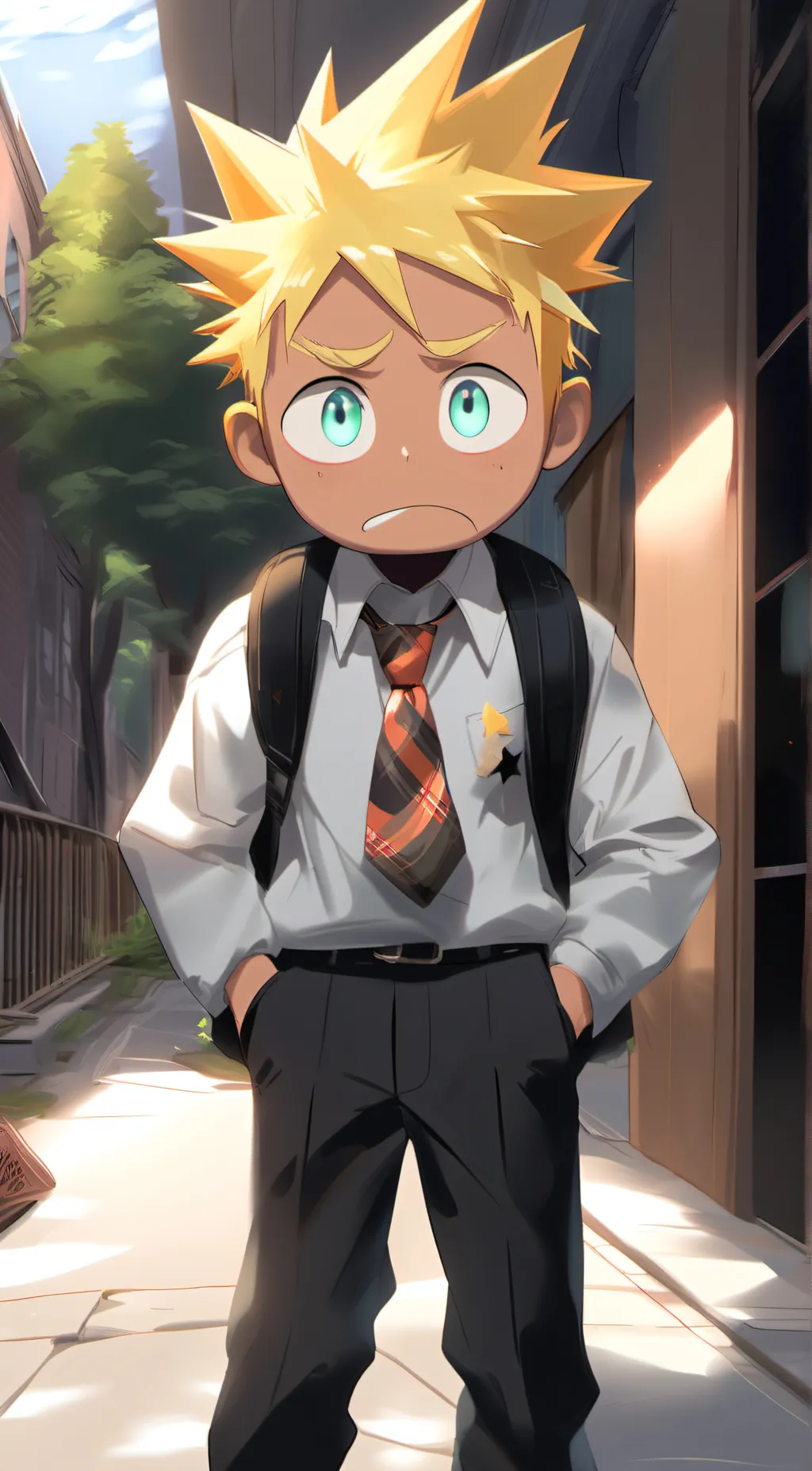 ai character: butters background