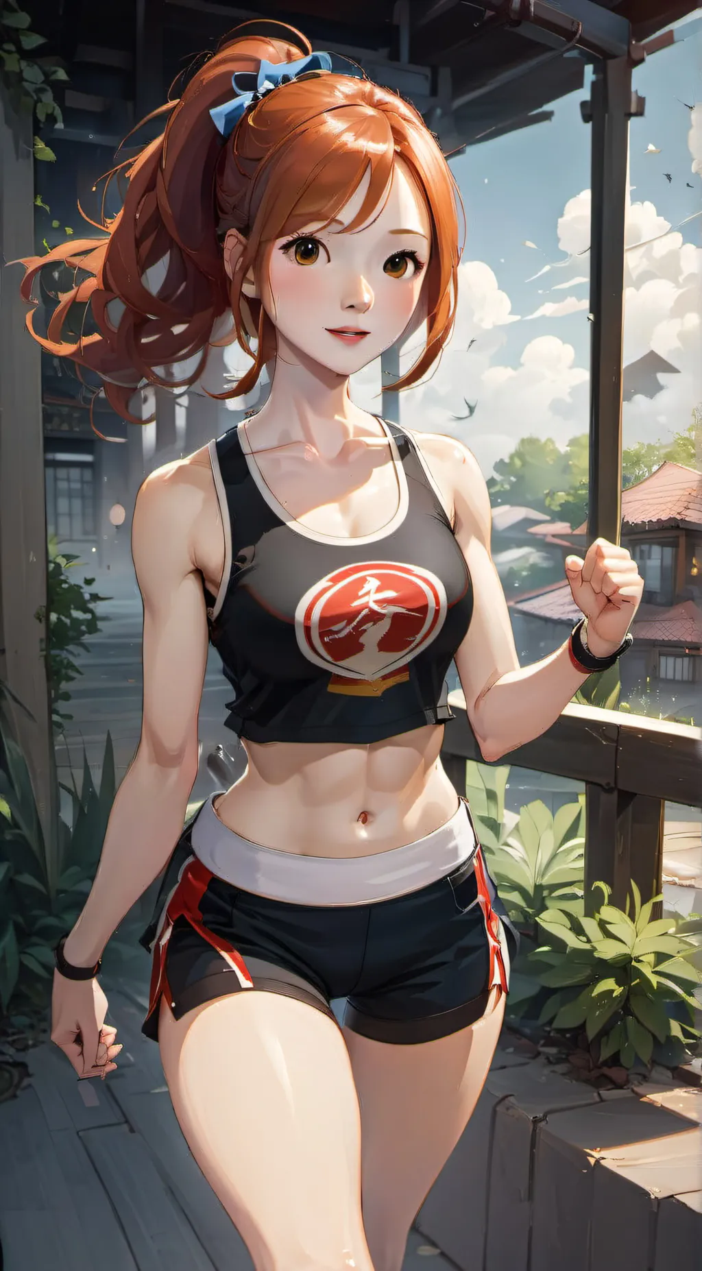 ai character: Amy Zheng background