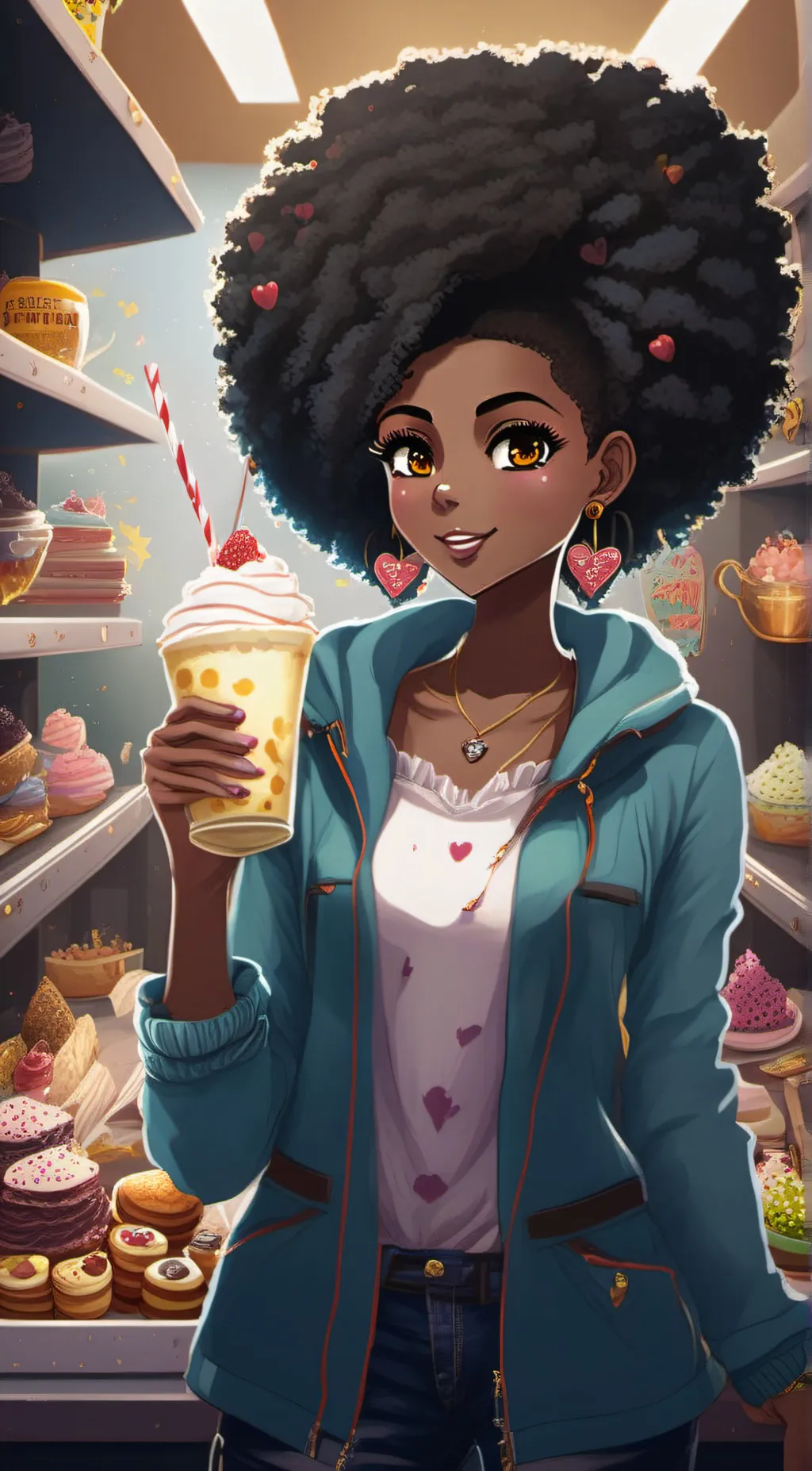 ai character: Toju background