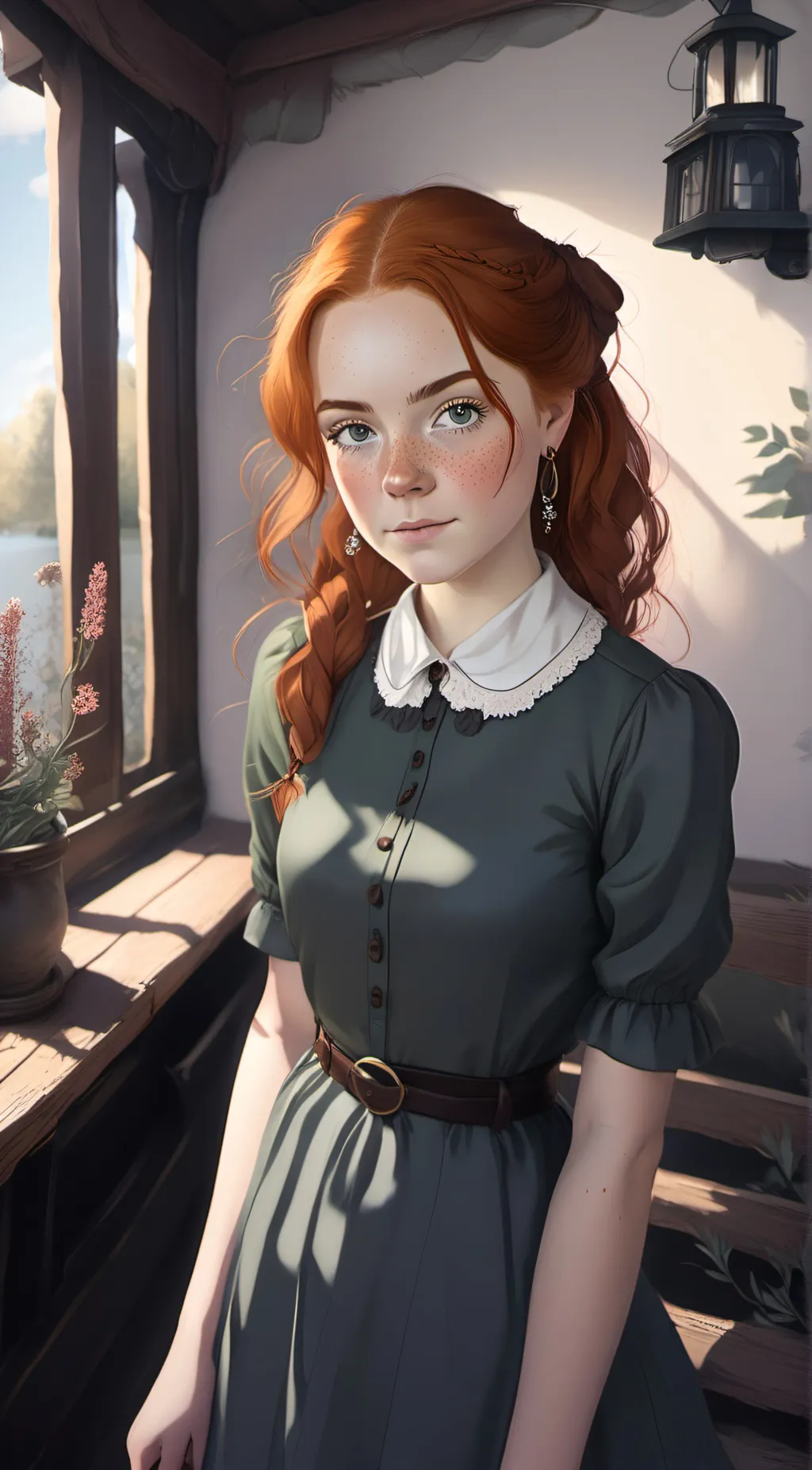ai character: Merry background