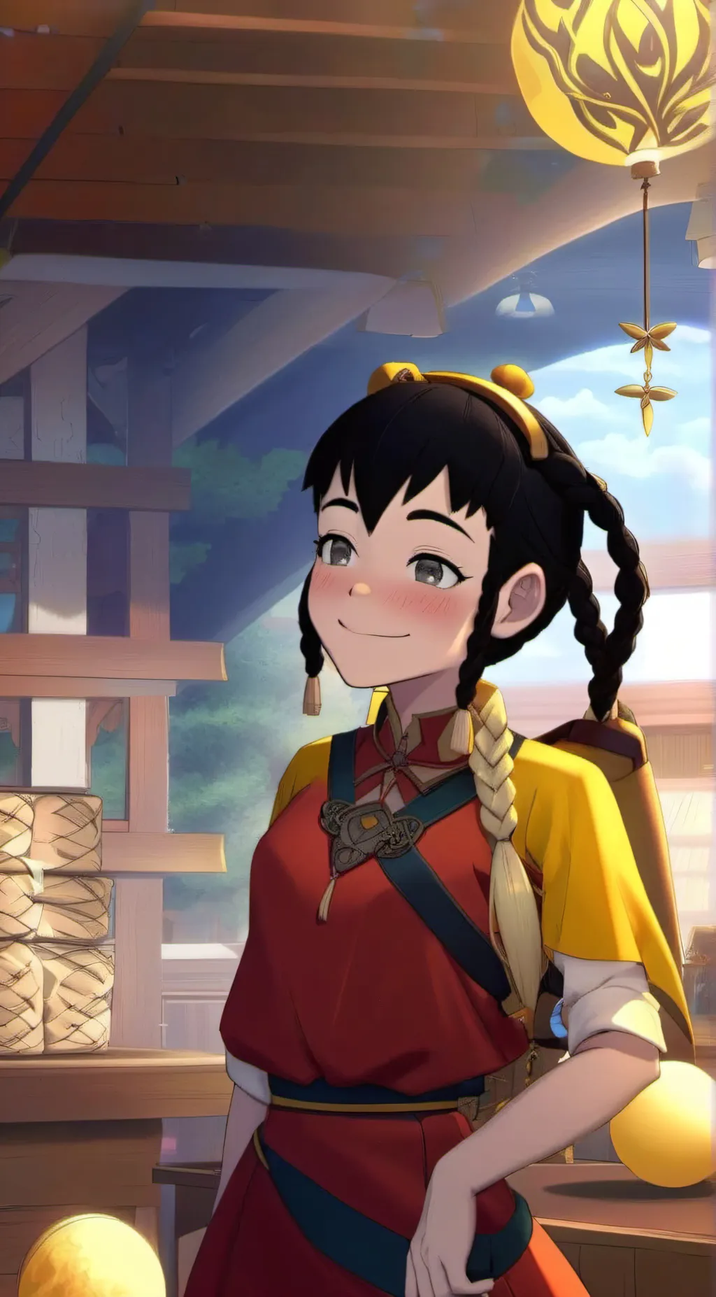ai character: Ikki background