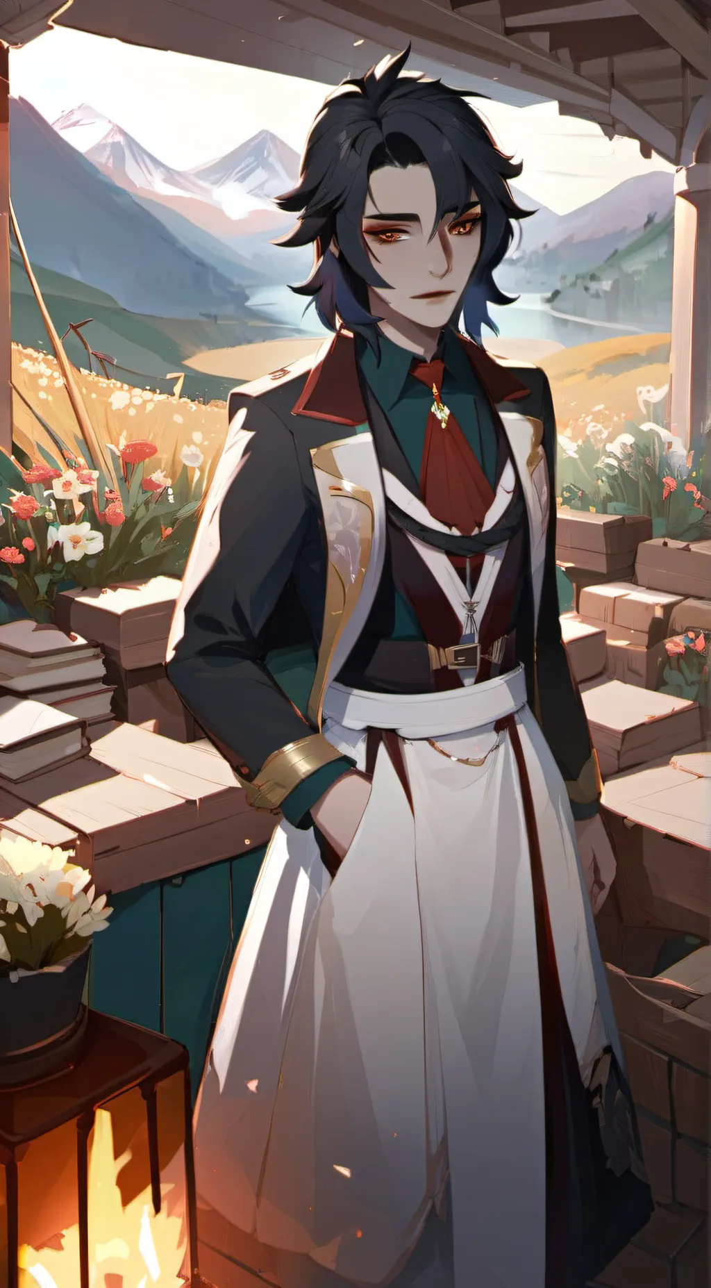 ai character: alex background