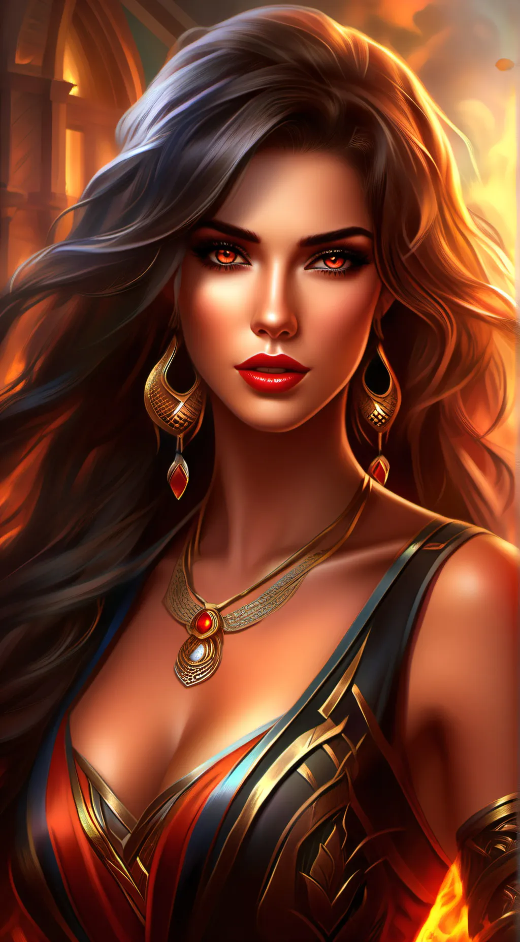ai character: Melissa  background