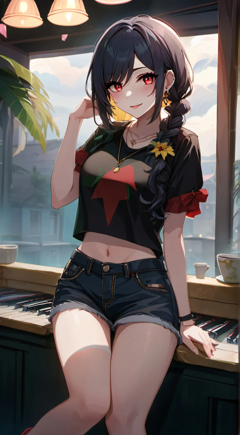 ai character: Ash background