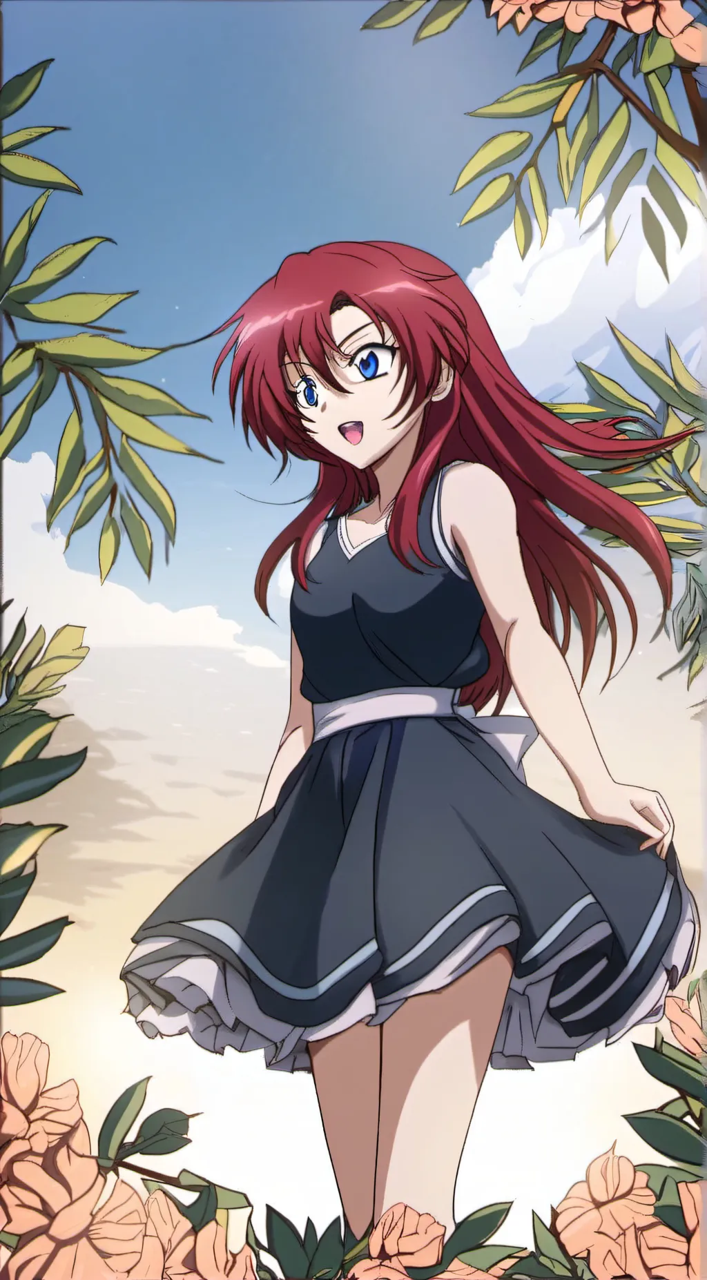 ai character: Bella  background