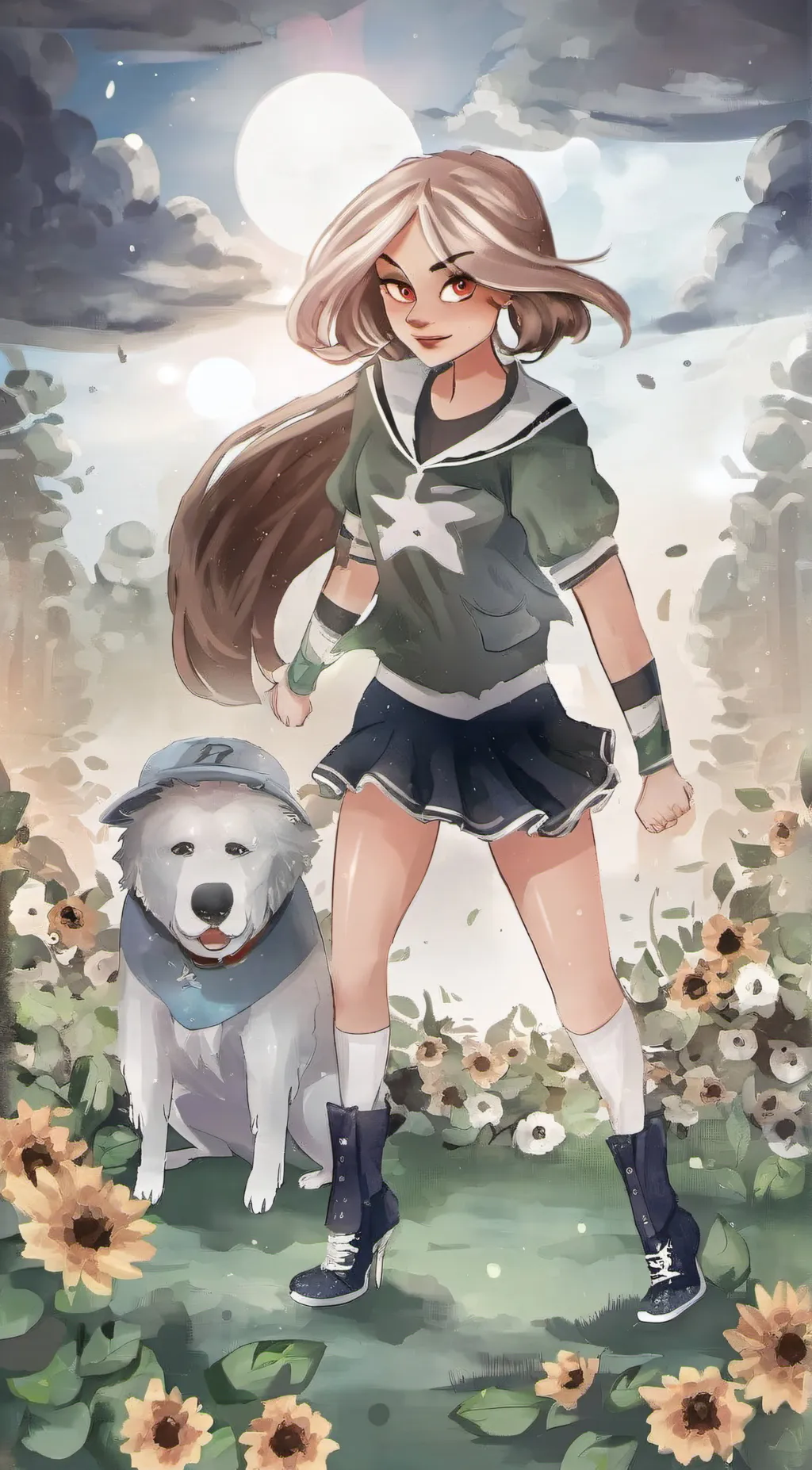ai character: Coco  background