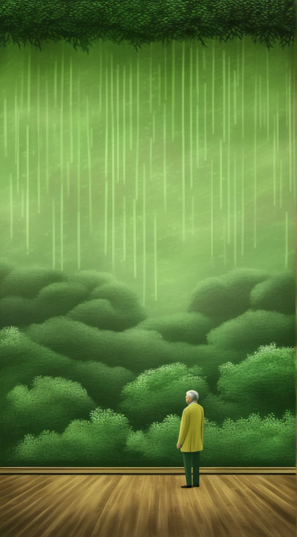 ai character: Nature background