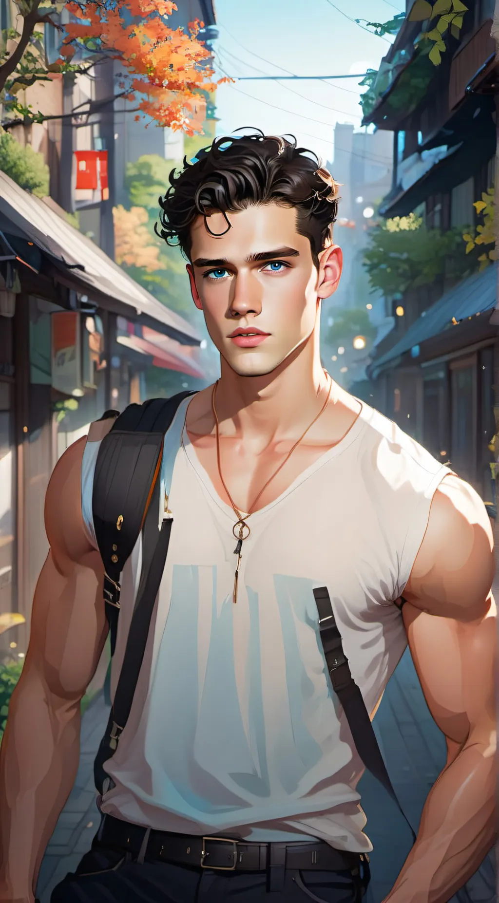 ai character: Charles Beaumont background