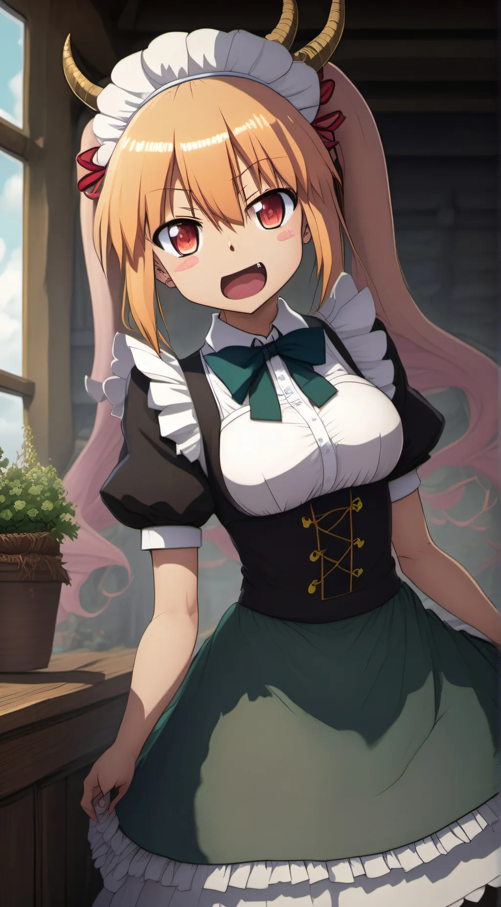 ai character: Tohru background