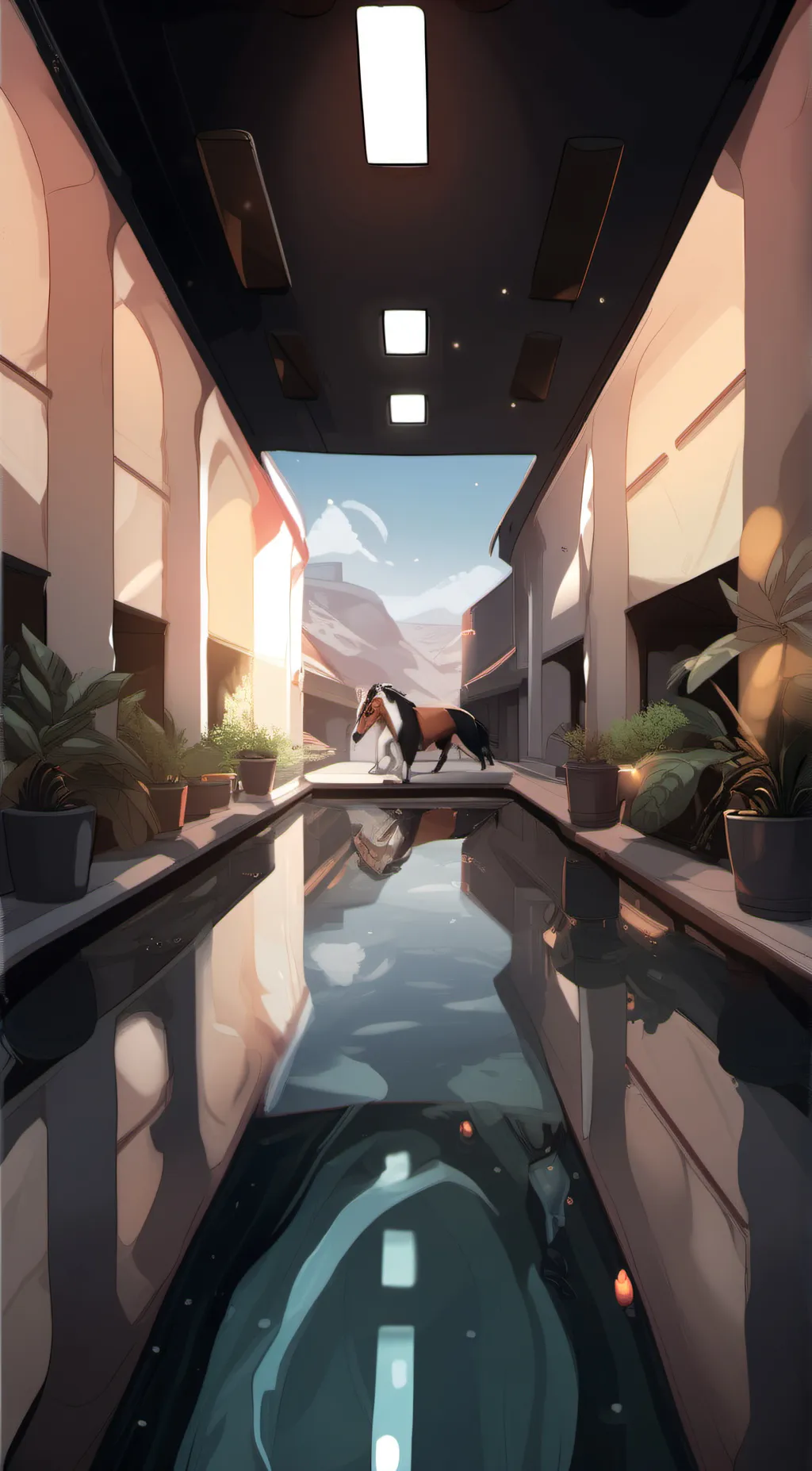 ai character: Daya the dog background