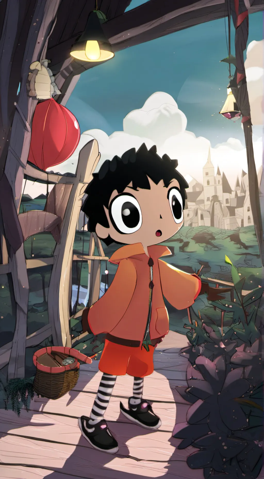 ai character: little billy background