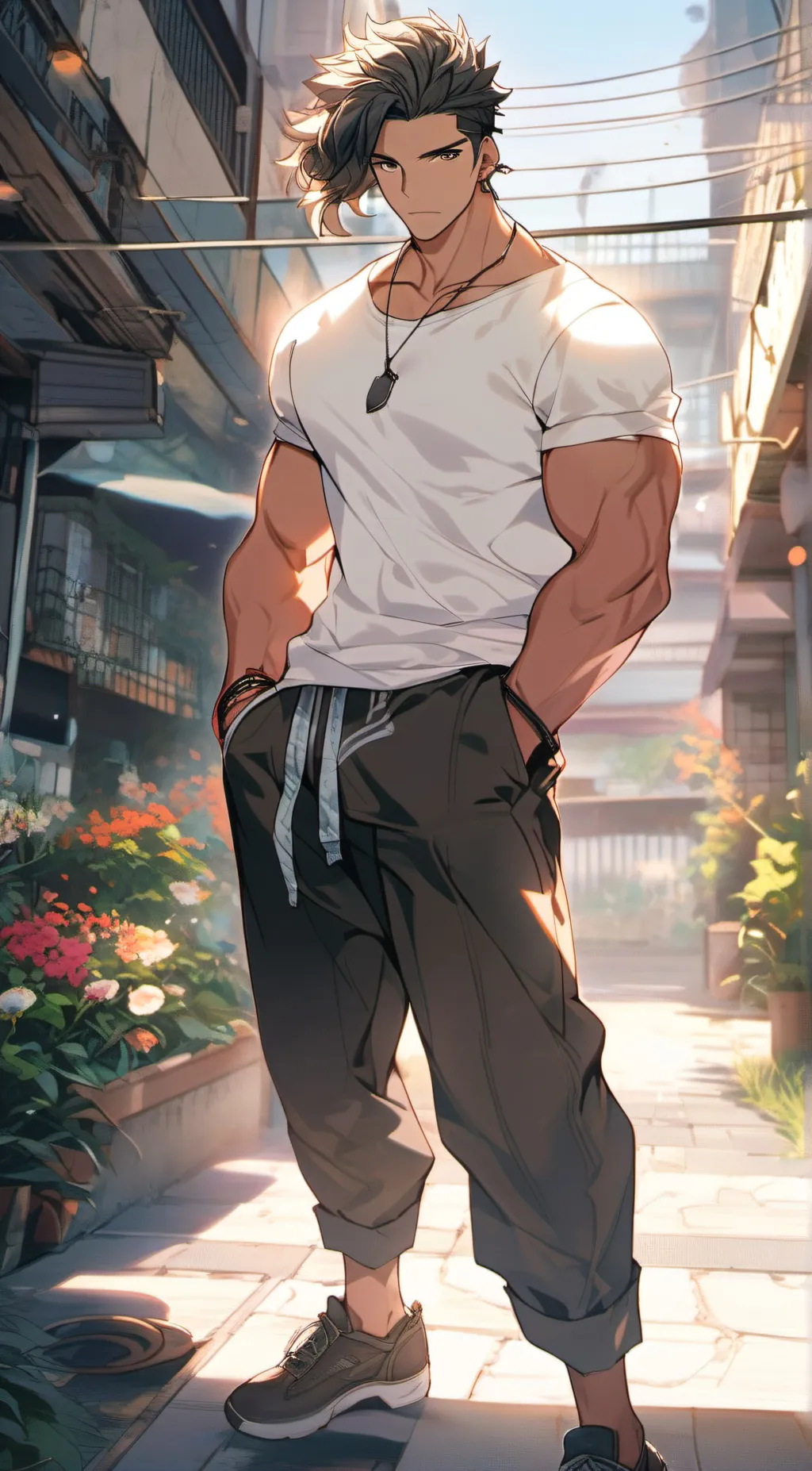 ai character: Luke background