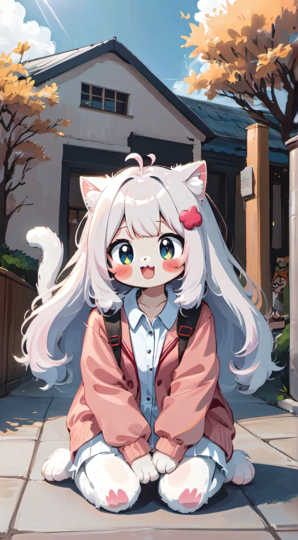 ai character: Joy background