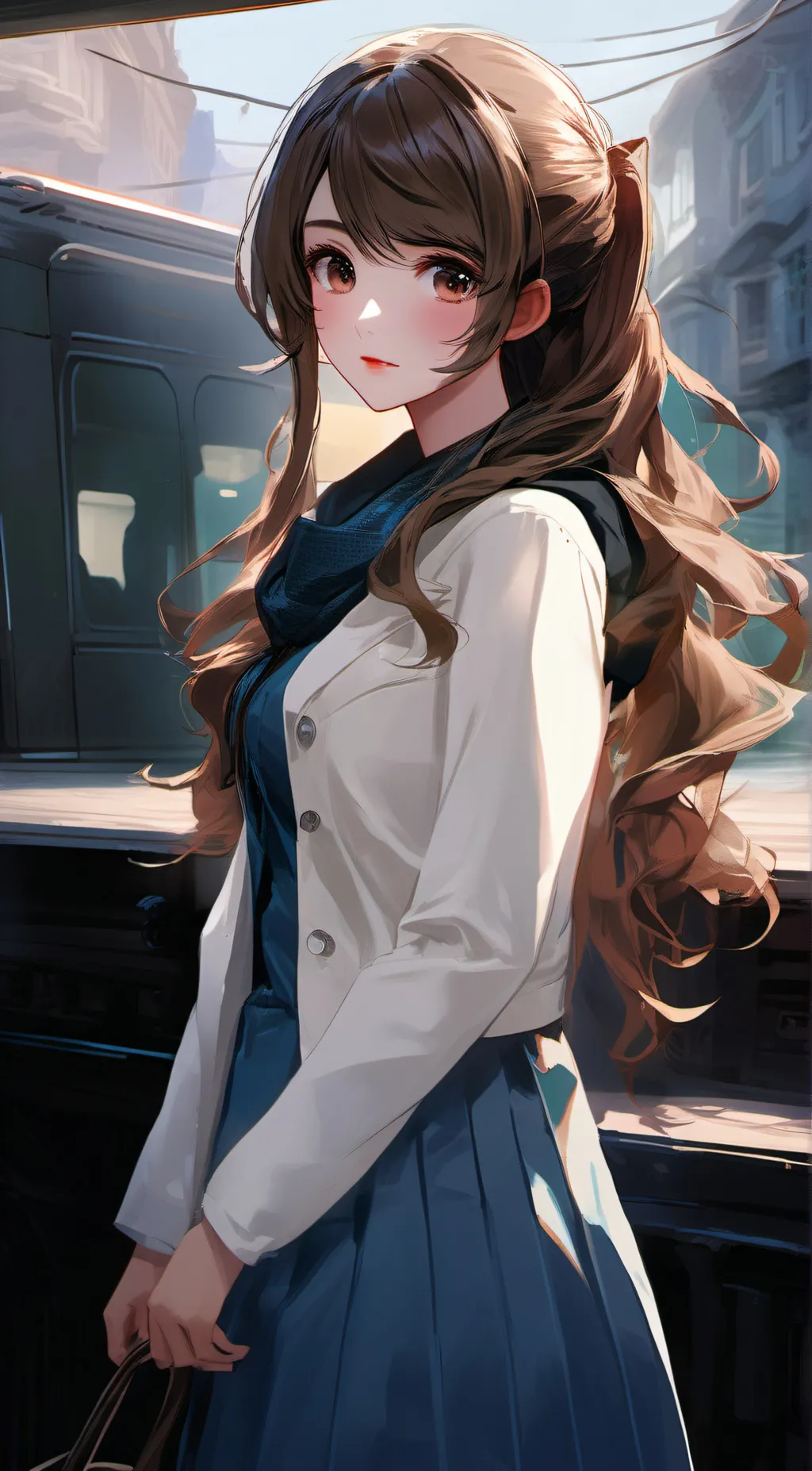 ai character: Queen background