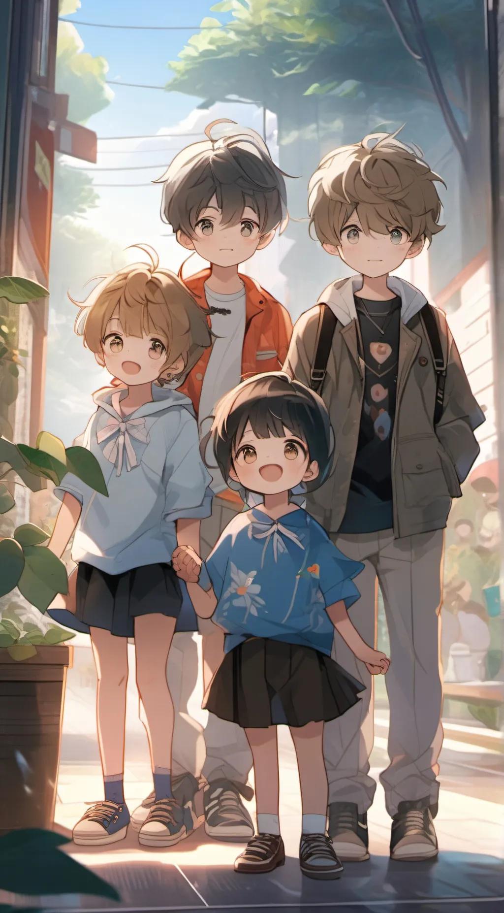 ai character: the monsters background