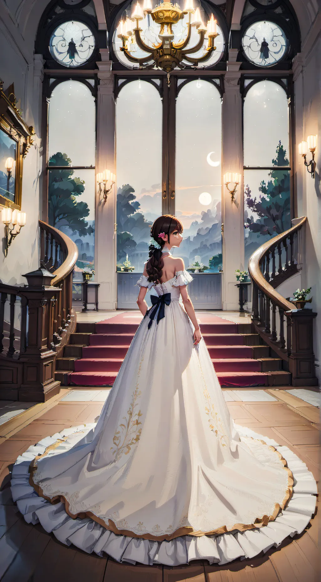 ai character: olivia background