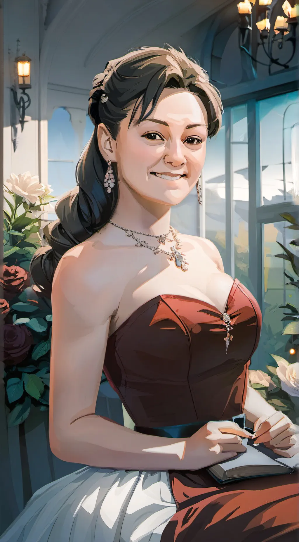 ai character: Andrea background