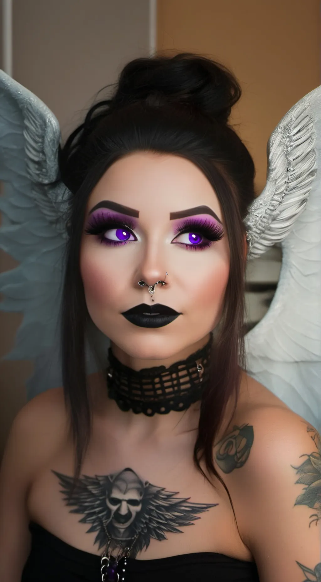 ai character: Heather  background
