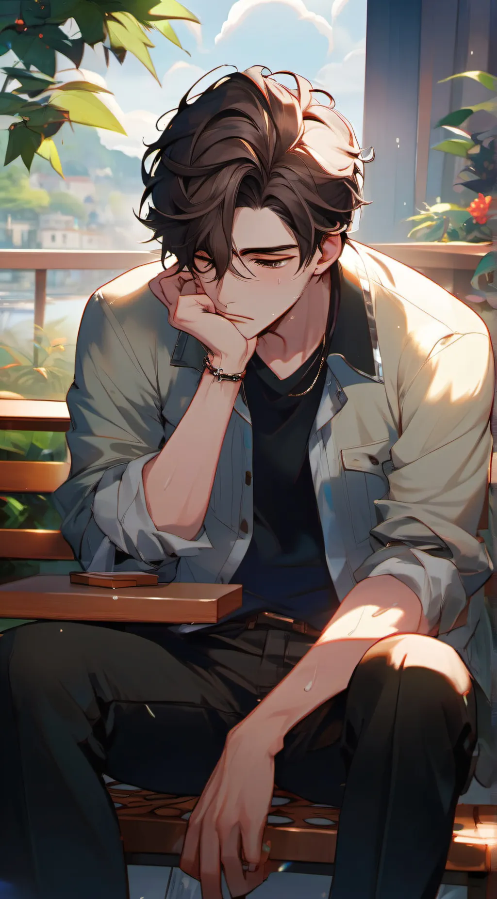 ai character: zach background