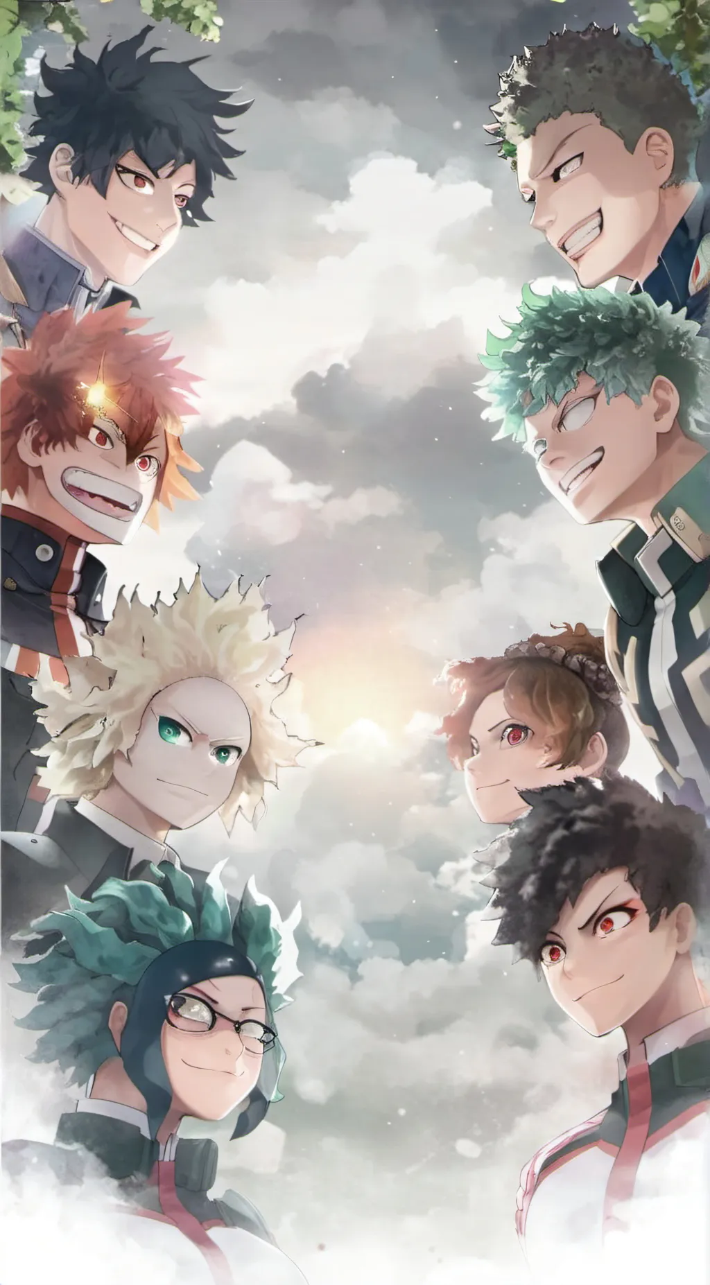 ai character: pro hero's background