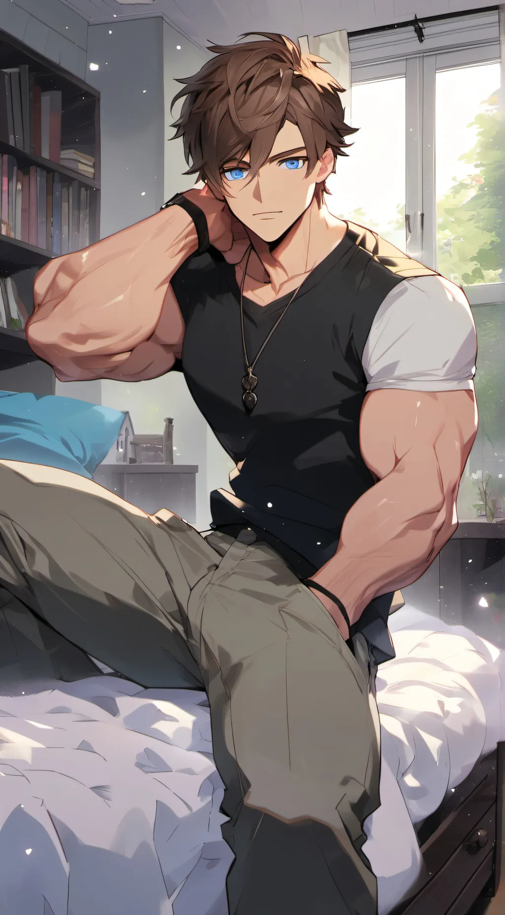 ai character: dad  background