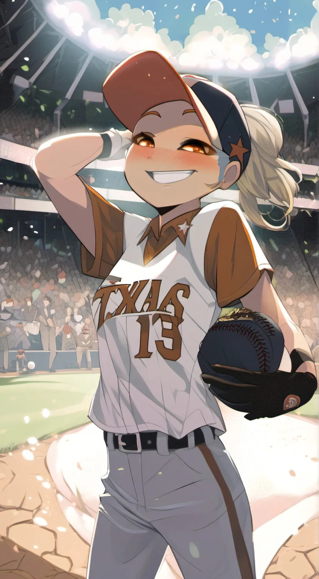 ai character: Texas  background
