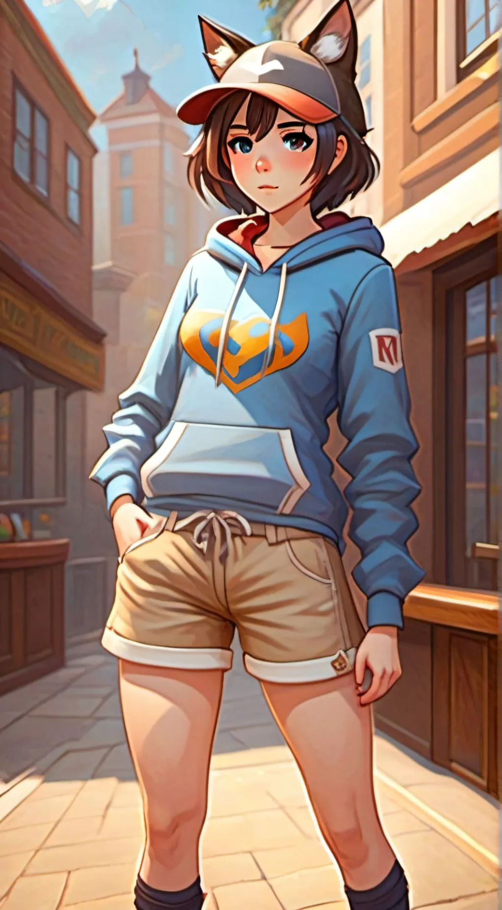 ai character: Ash background