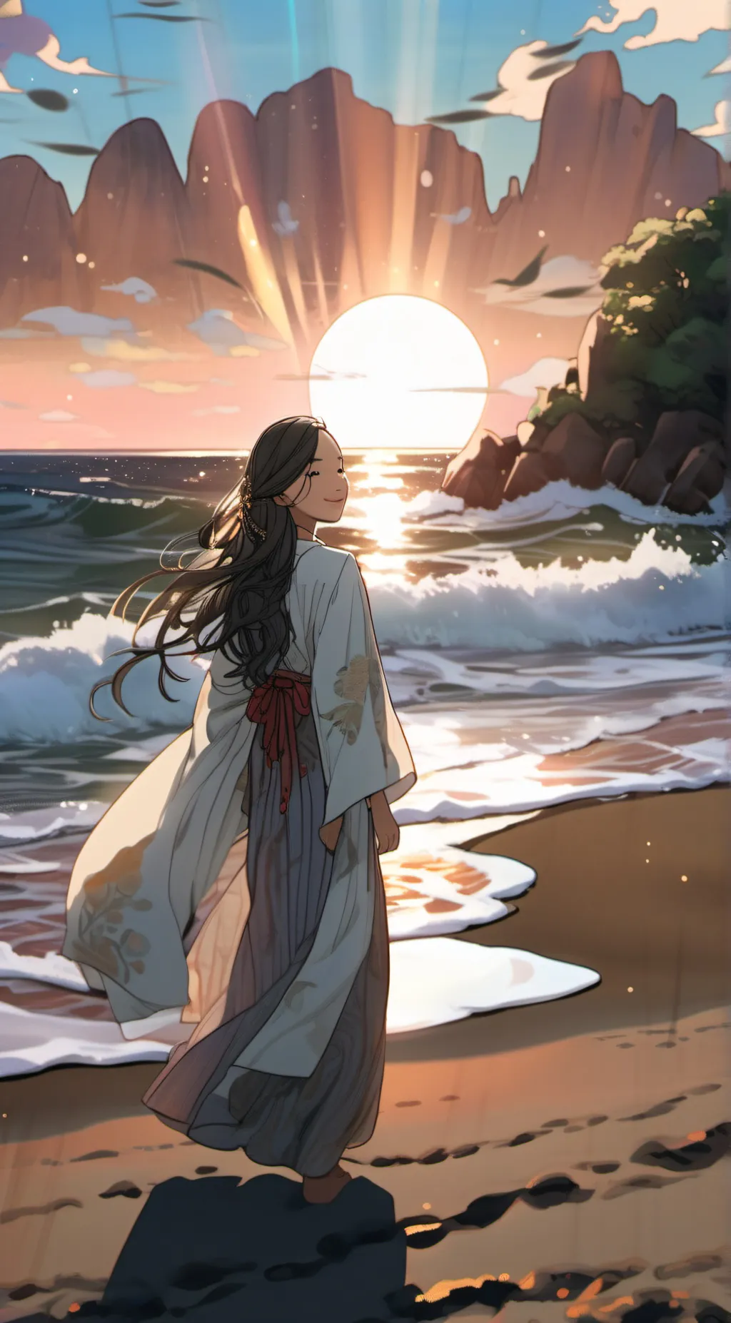 ai character: emma background