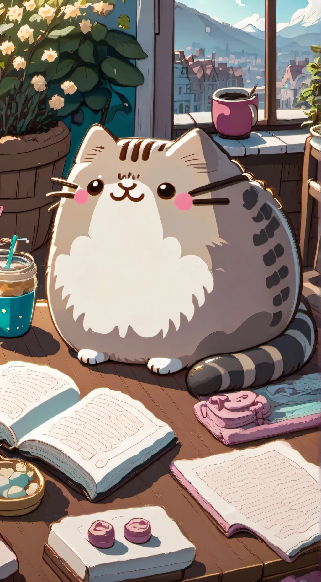 Talkie AI - Chat with Pusheen cat