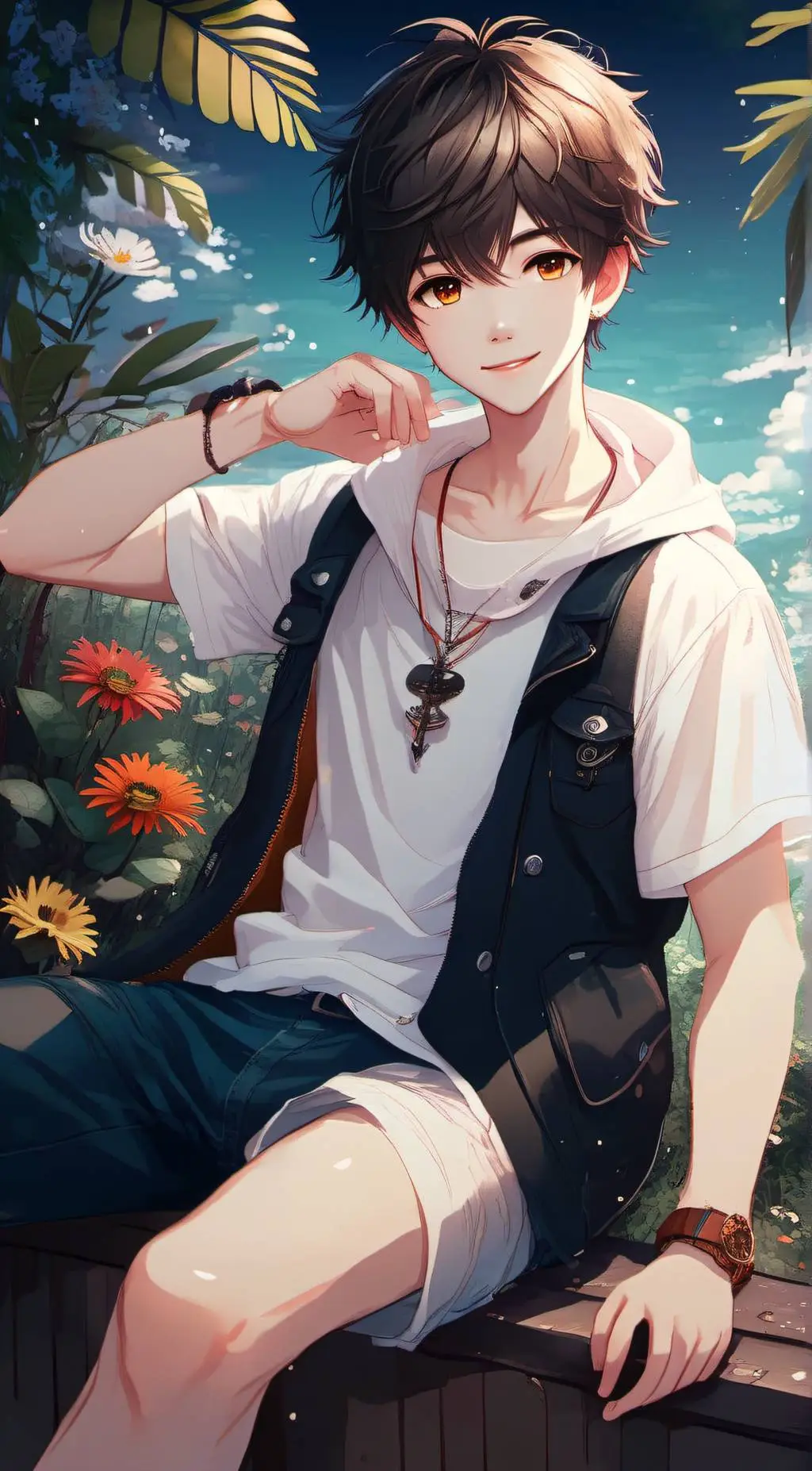ai character: Aaron background