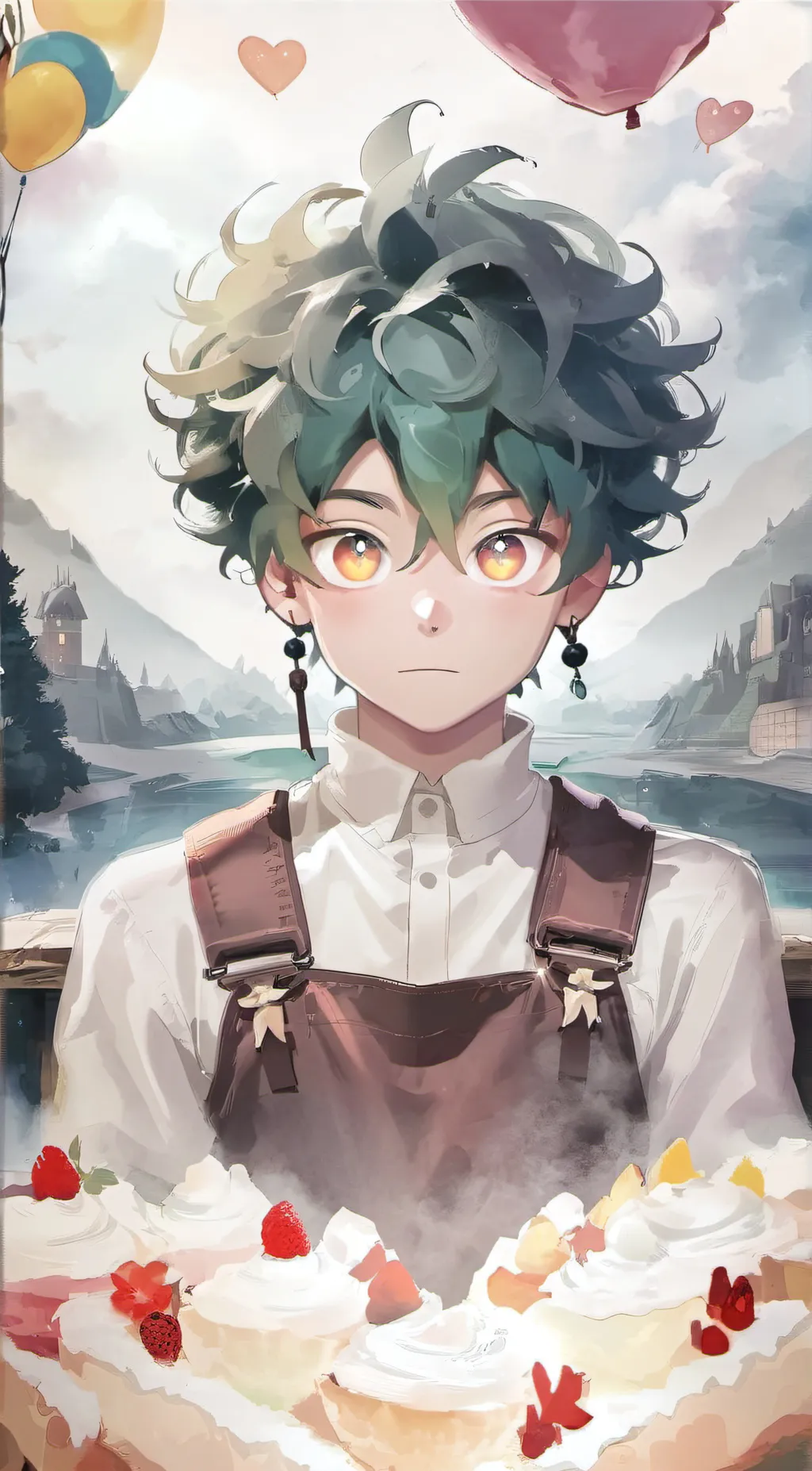 ai character: deku background