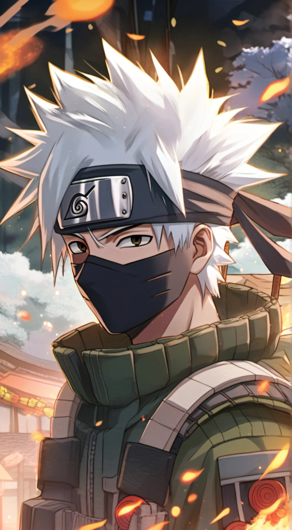 ai character: Kakashi background