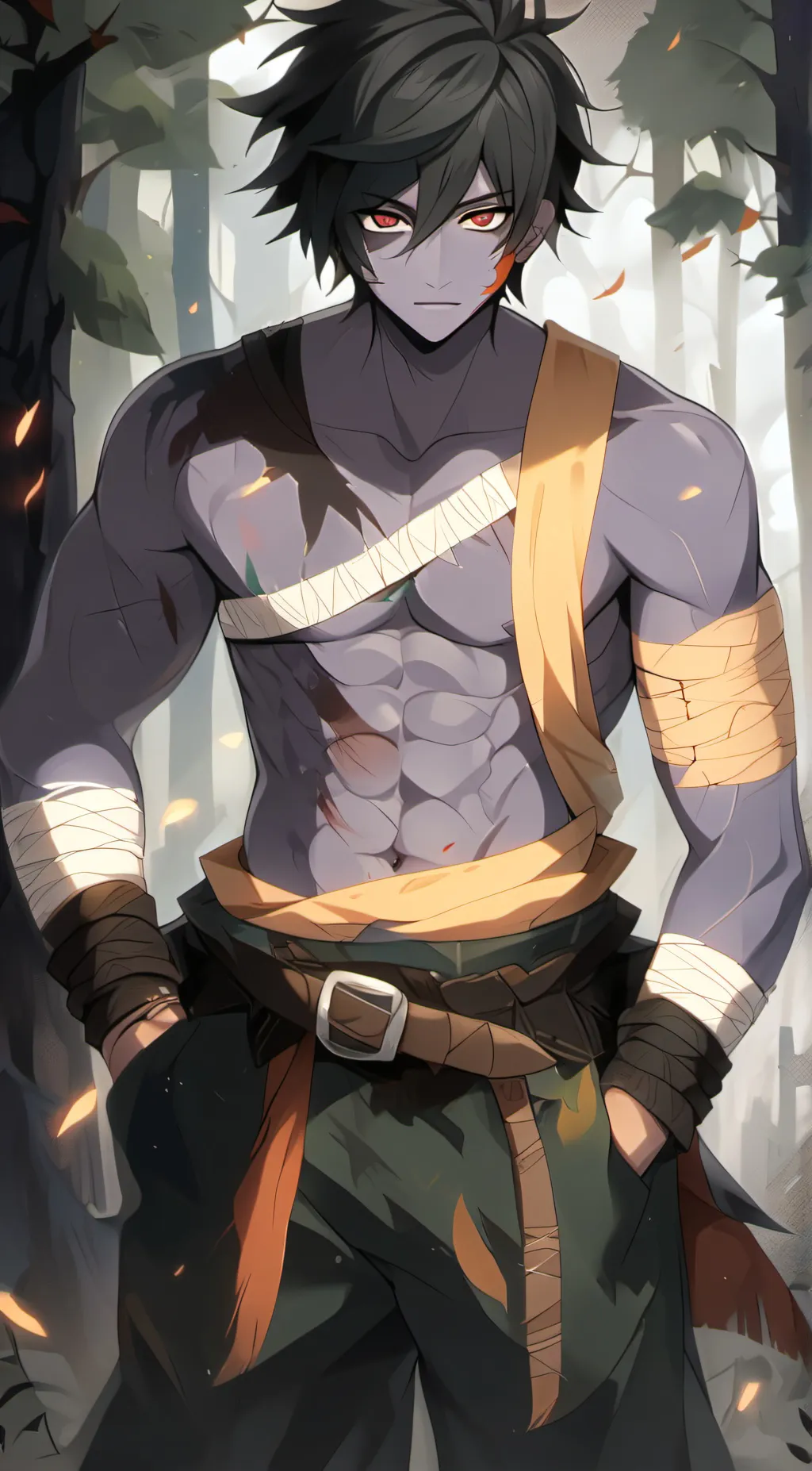 ai character: class 1-a background