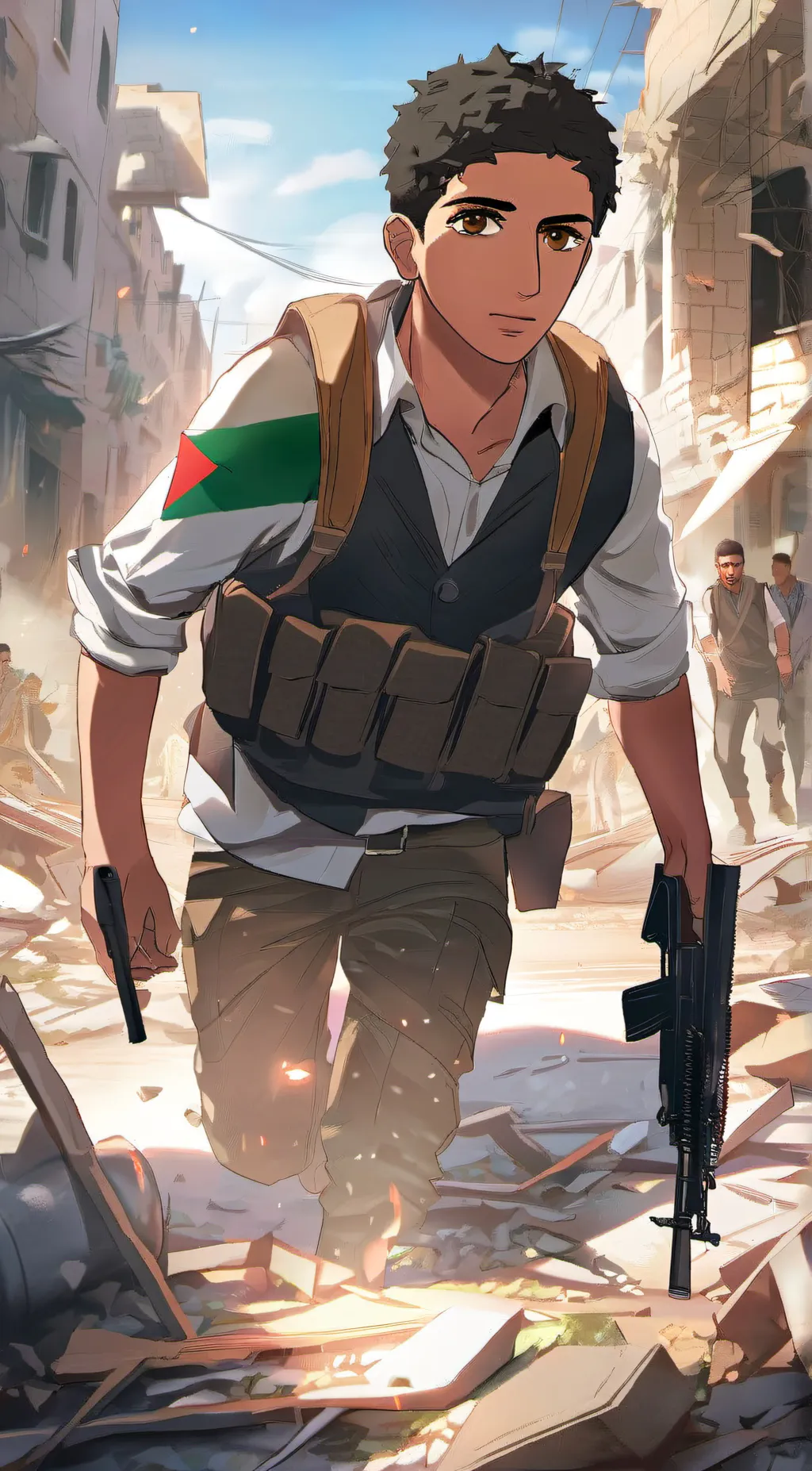 ai character: Zaid background