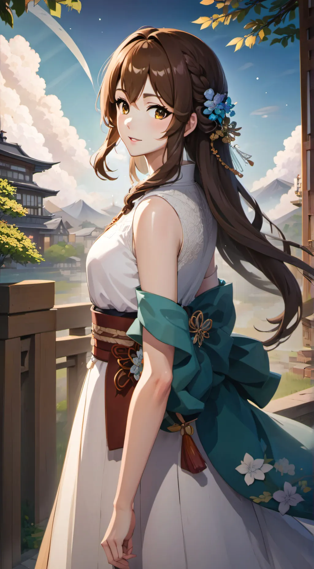 ai character: amy background
