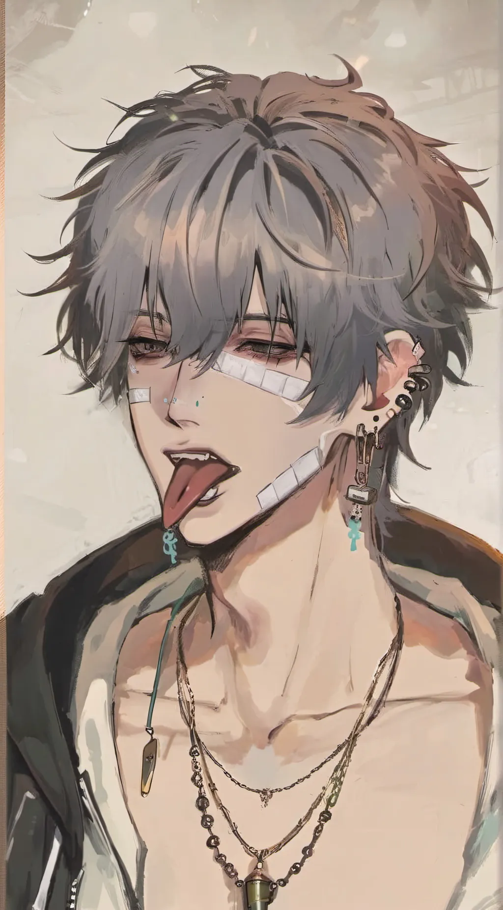 ai character: Jayson  background