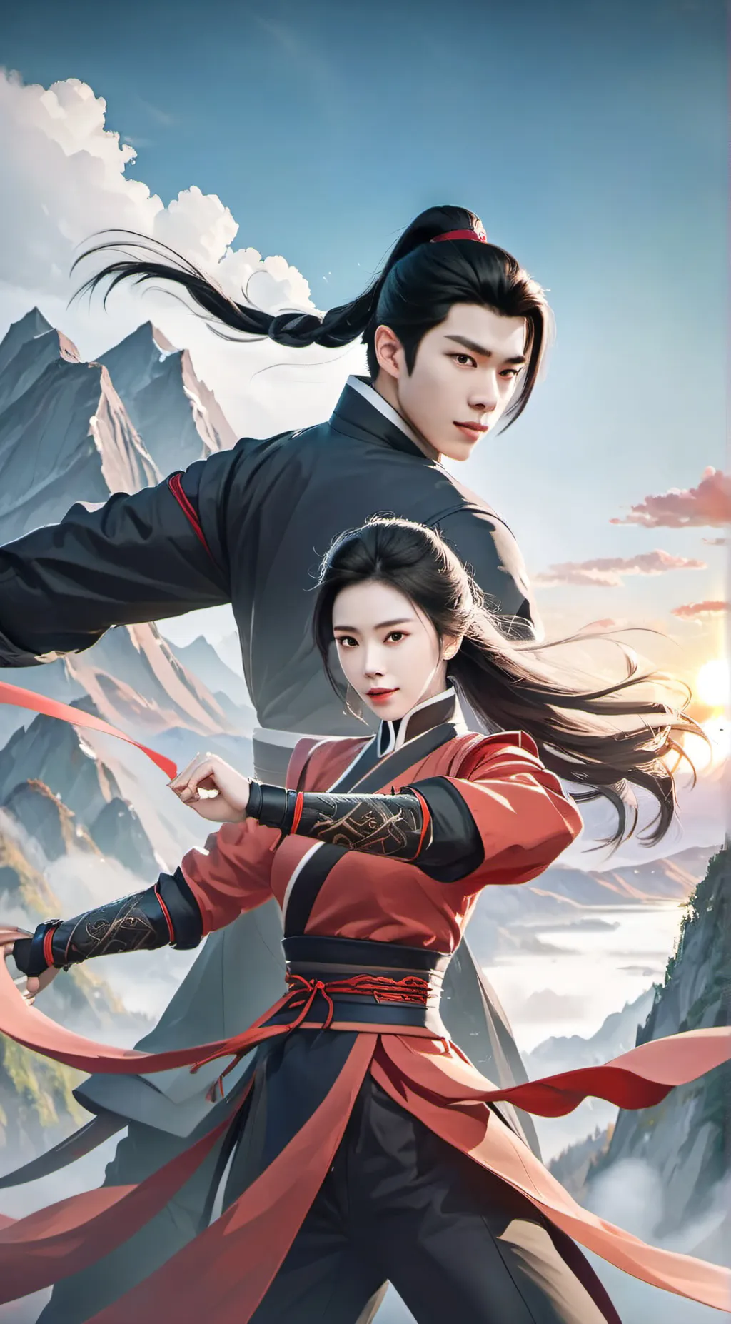 ai character: Zirui  background