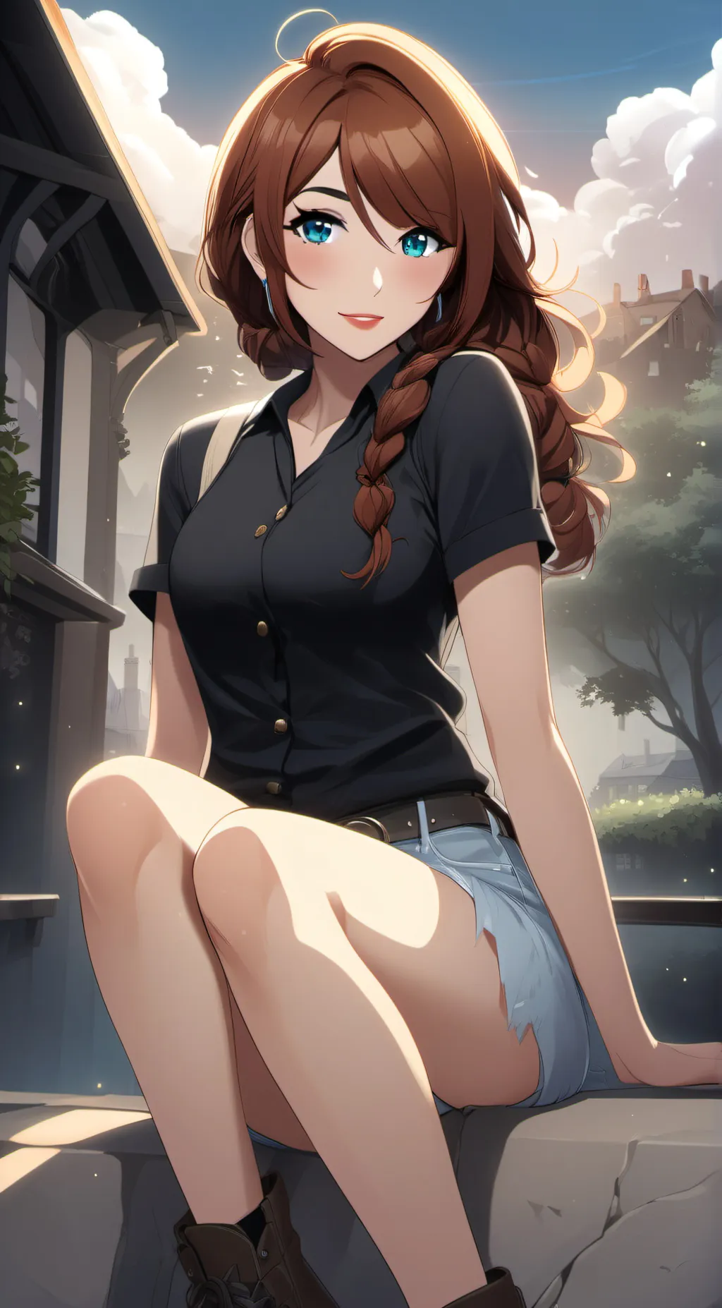 ai character: harley  background