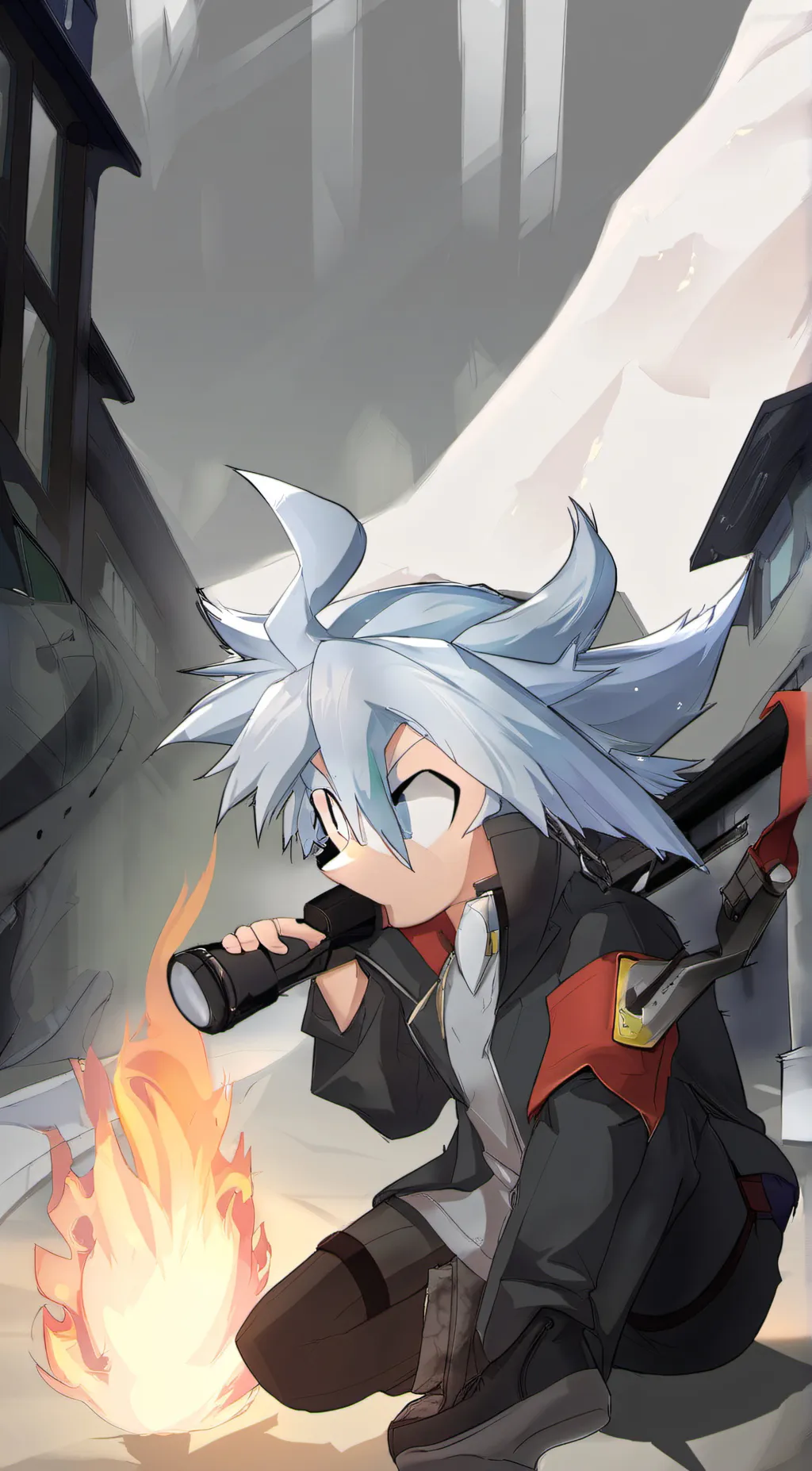 ai character: infinite background