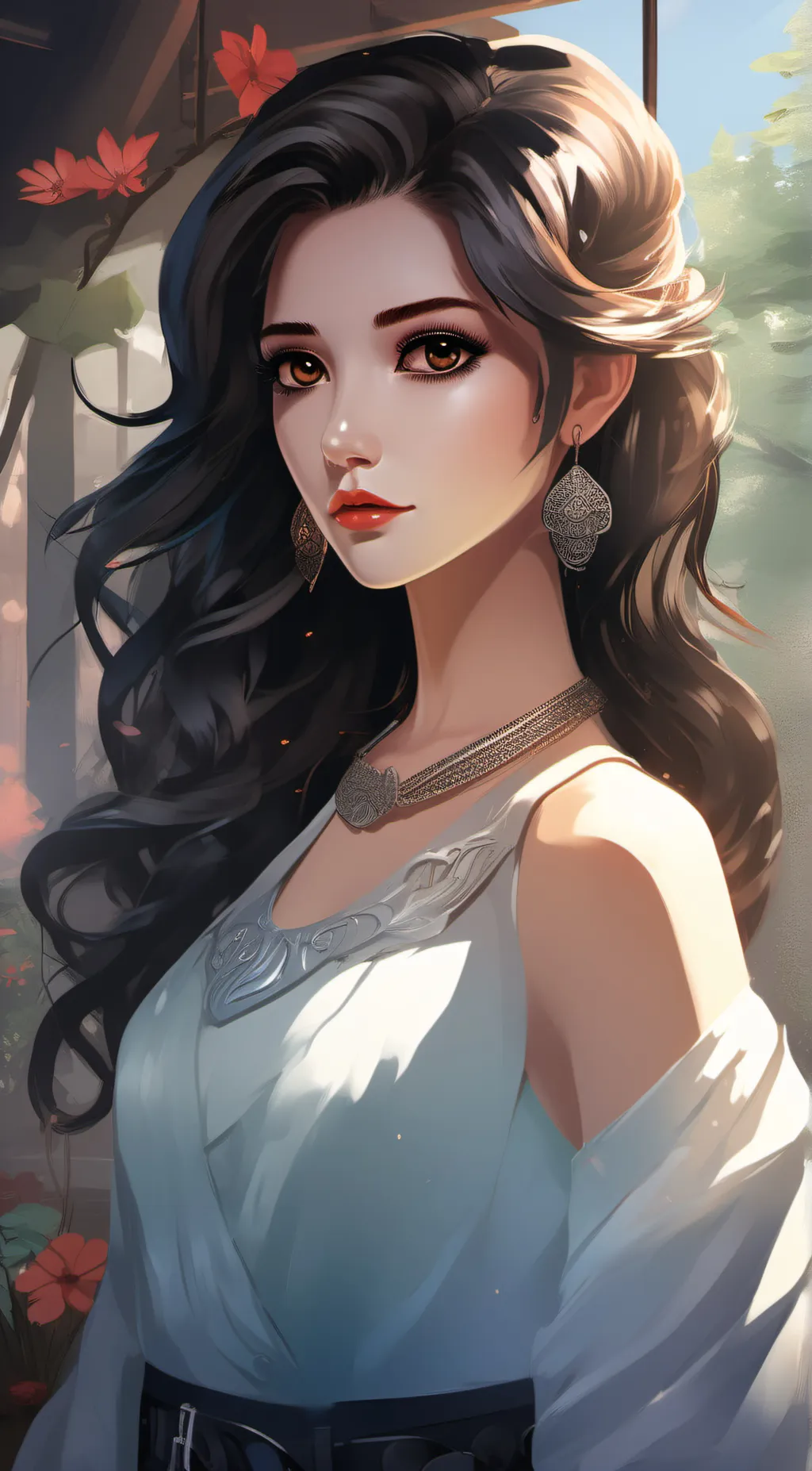 ai character: isabela background