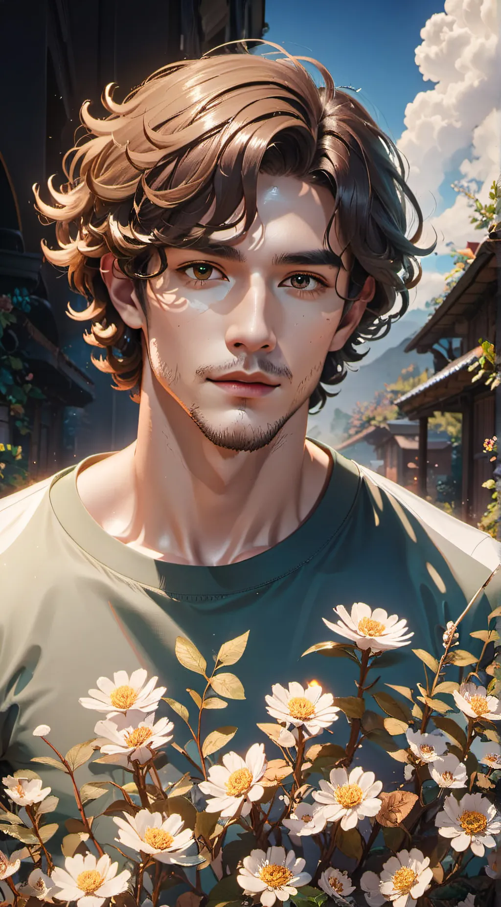 ai character: Trey background